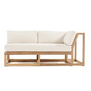 70230 Maya Left Side Sectional With Cushions Front View On White Background