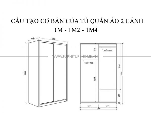 Tiêu Chuẩn Công Năng Tủ Quần áo (1)