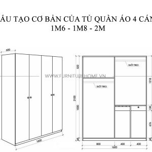 Tiêu Chuẩn Công Năng Tủ Quần áo (3)