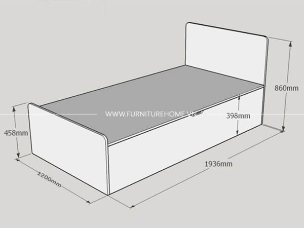 Giường Ngủ 1m2 X 2m Fhgncn(15)