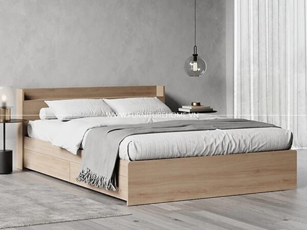 Giường Ngủ 1m6 X 2m Gỗ Công Nghiệp Mdf Fhgncn302 (2)