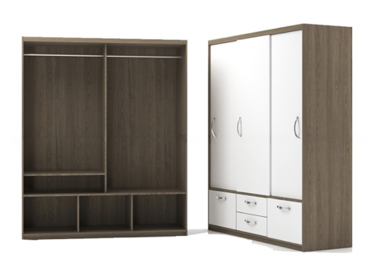 Tủ Quần áo Cửa Lùa 1m6 Fhtacl411 3 Cleanup